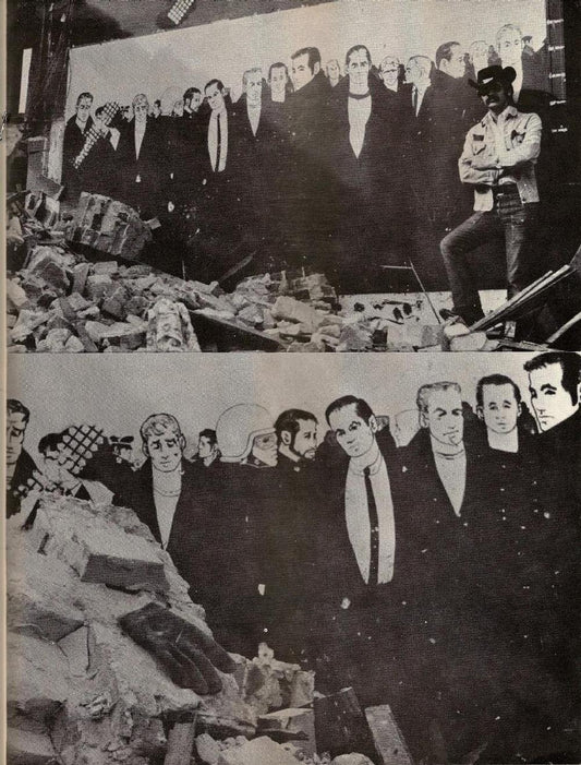 The Tool Box (San Francisco Leather Bar/1962-1971/Mural from the Bar with Logo)